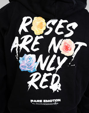 RAEM ROSES HOODED ZIP