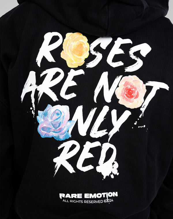 RAEM ROSES HOODED ZIP