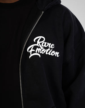 RAEM ROSES HOODED ZIP