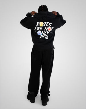 RAEM ROSES HOODED ZIP